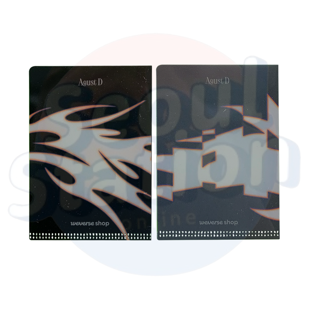 AGUST D - D-DAY - WEVERSE L-Holder