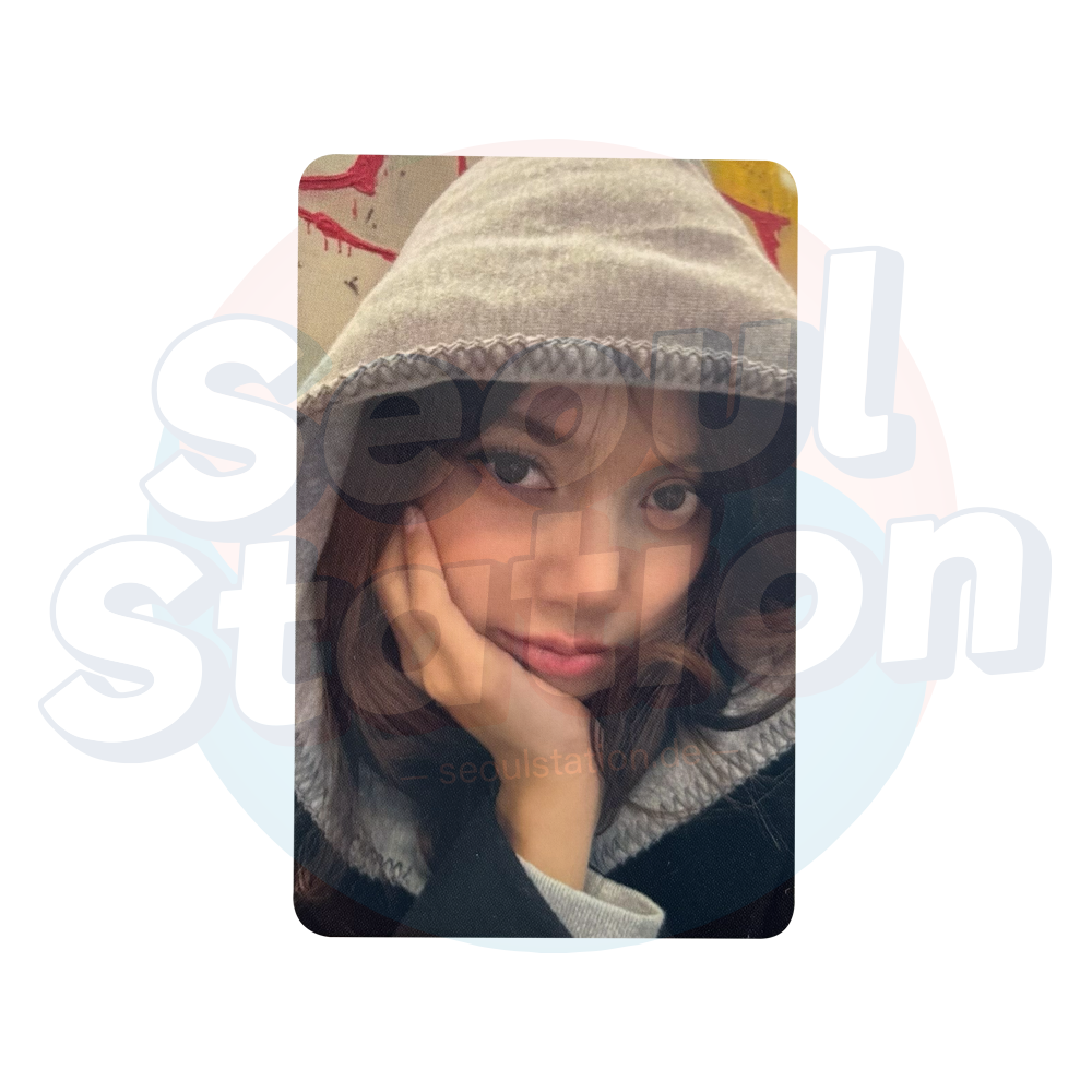 LISA - ALTER EGO - Apple Music Photo Card Grey Hood