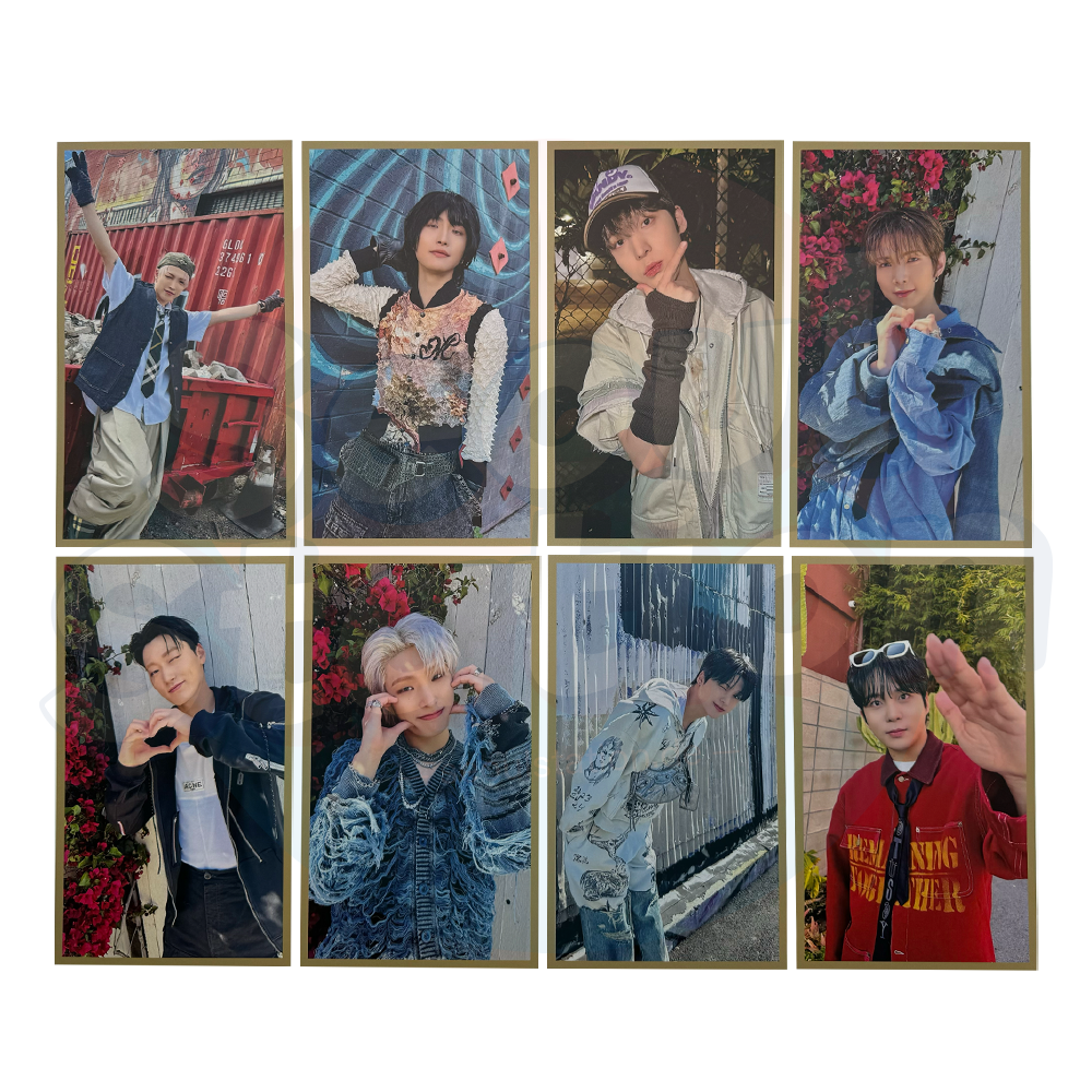 ATEEZ - GOLDEN HOUR Part.1 - SOUNDWAVE Lucky Draw Postcard