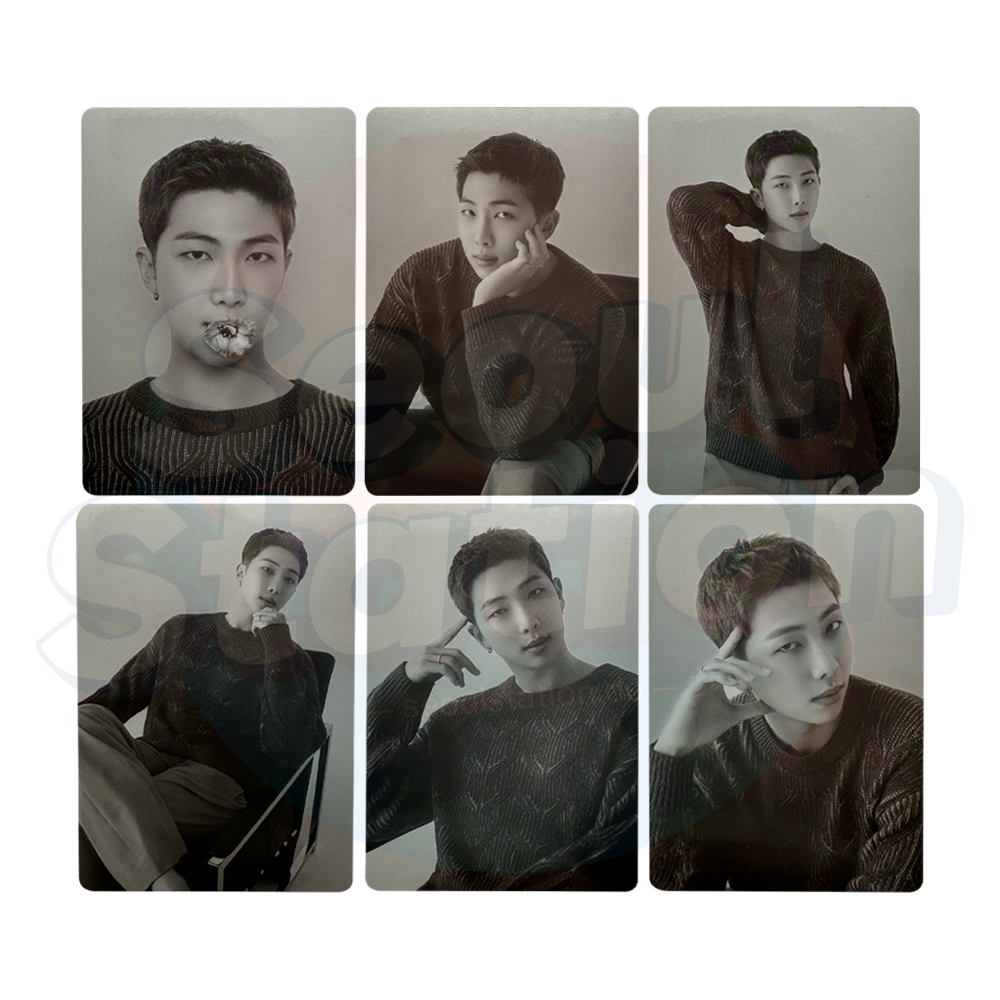 BTS 韓国POPUP MONOCHROME RM ミニフォトカードコンプセット BTS 韓国 ポップアップ MONOCHROME ミニフォトカード フルコンプ
