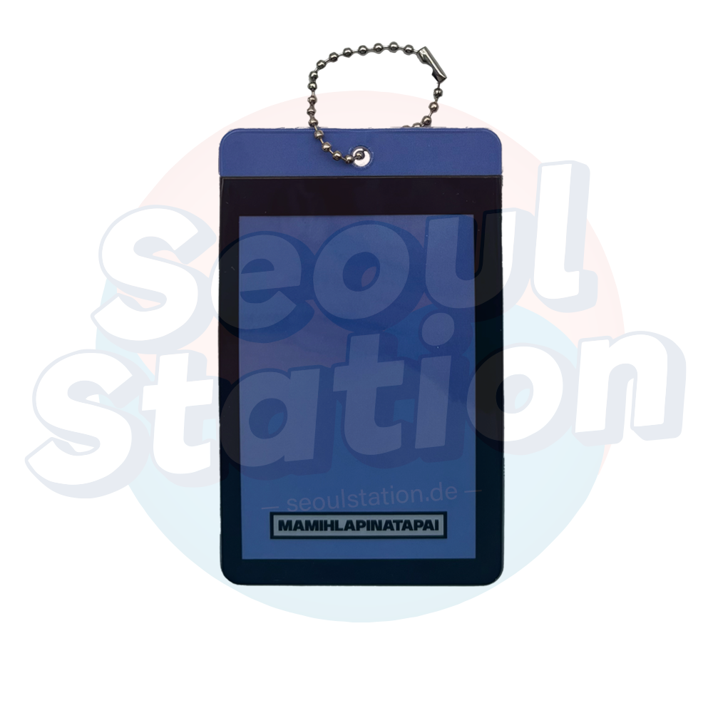 ILLIT - 4th Mini Album 'MAMIHLAPINATAPAI' - WEVERSE Photocard Holder Blue
