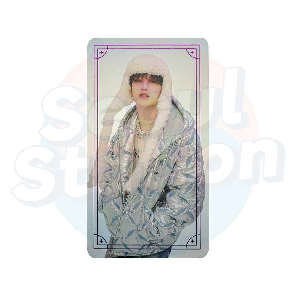 Stray Kids - 5th Fanmeeting 'SKZ 5'CLOCK' - Special HOLO Trading Card bang chan