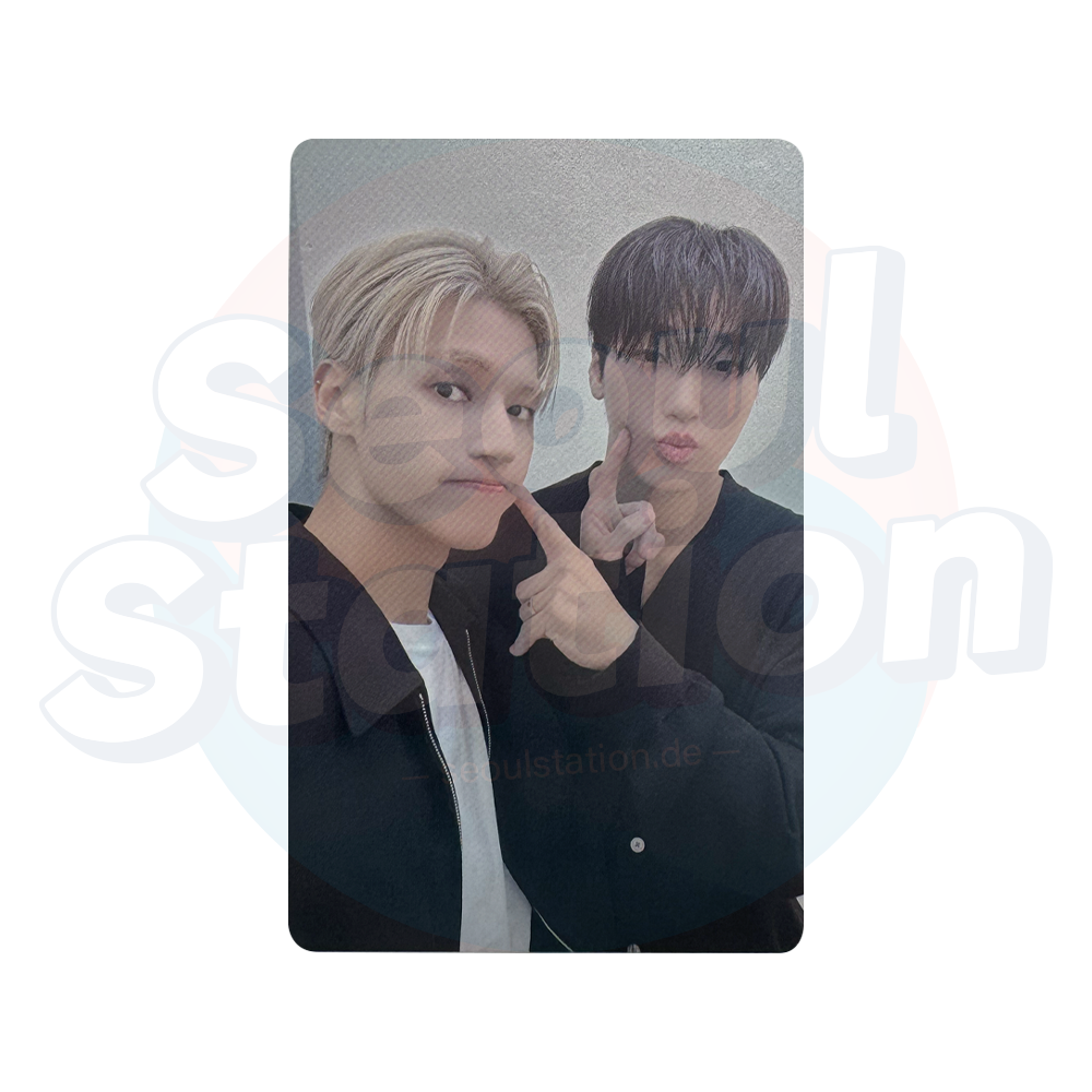 ATEEZ - GOLDEN HOUR Part.3 - TOKTOQ Lucky Draw Double Sided UNIT Photocard wooyoung & san
