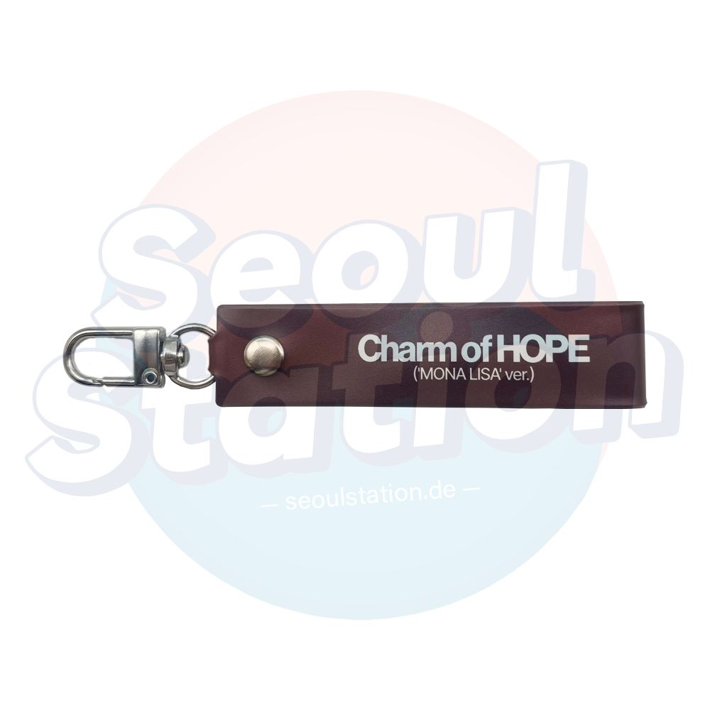 J-HOPE - CHARM OF HOPE - WEVERSE Keychain Brown