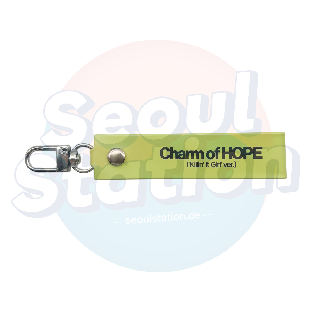 J-HOPE - CHARM OF HOPE - WEVERSE Keychain Green