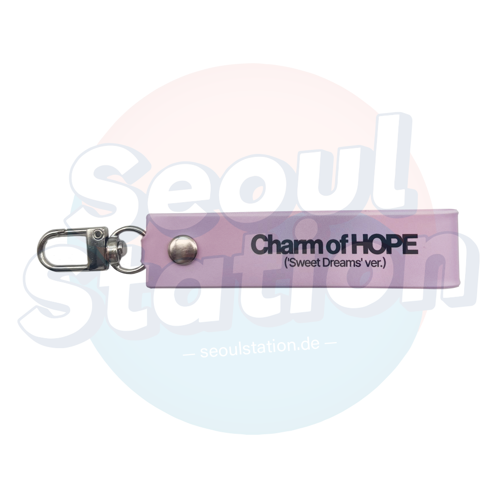 J-HOPE - CHARM OF HOPE - WEVERSE Keychain Pink