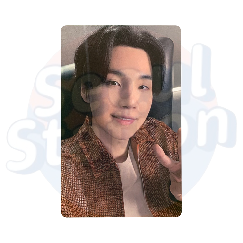 AGUST D - D-DAY - M2U Photo Card peace sign