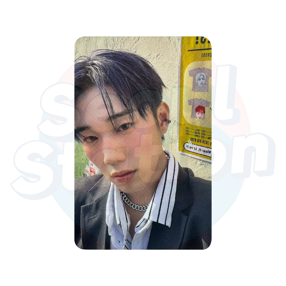 P1Harmony - 8th Mini Album 'DUH!' - APPLE MUSIC Photo Card (GREEN BACK) intak