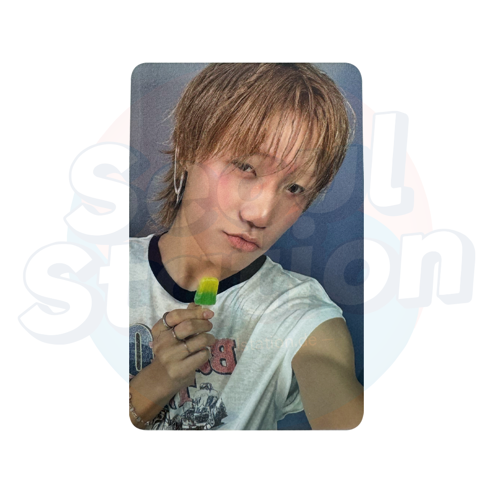 P1Harmony - 8th Mini Album 'DUH!' - APPLE MUSIC Photo Card (GREY BACK) jongseob