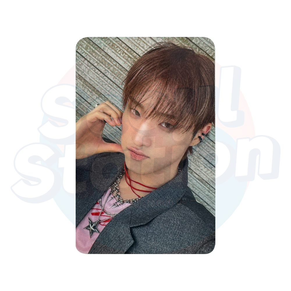 P1Harmony - 8th Mini Album 'DUH!' - APPLE MUSIC Photo Card (GREEN BACK) keeho