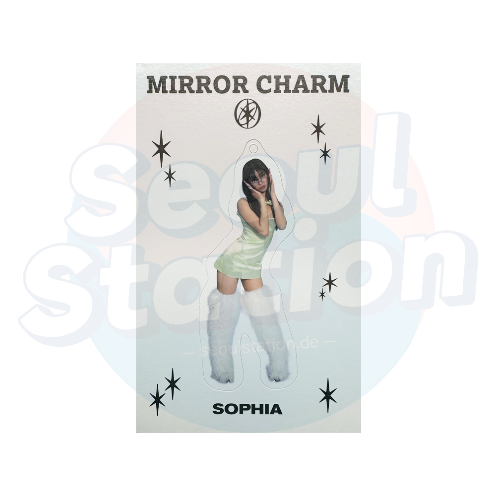 KATSEYE - 2nd EP 'BEAUTIFUL CHAOS' - WEVERSE Mirror Charm sophia