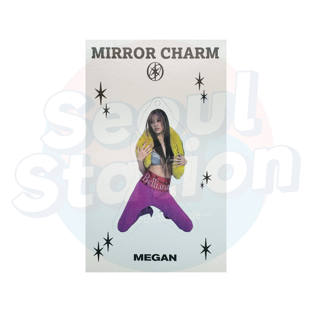 KATSEYE - 2nd EP 'BEAUTIFUL CHAOS' - WEVERSE Mirror Charm megan