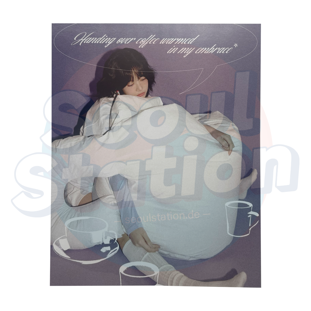 LE SSERAFIM - 5th Mini Album: HOT - WEVERSE Mini Poster Eunchae