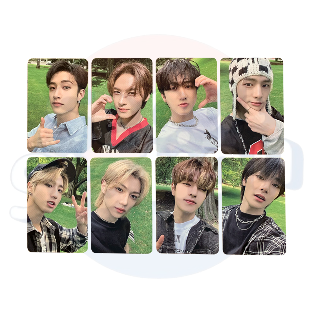 DraggmePartty 8Pcs/Set Kpop Stray Kids Photocard Repackage Album