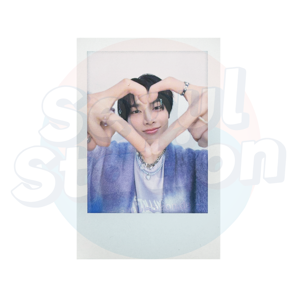 Stray Kids - 5th Fanmeeting 'SKZ 5'CLOCK' - Tin Case POLAROID (Pink Back) i.n