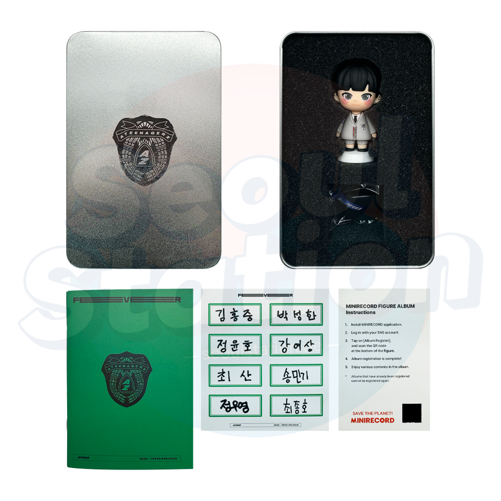 ATEEZ - ZERO : FEVER EPILOGUE - FIGURE VER. - Figure box ATEEZ - ZERO : FEVER EPILOGUE - FIGURE VER. - Figure box
