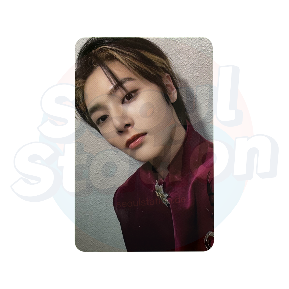 Stray Kids - 樂-STAR - ROCK STAR - 4th Lucky Draw Event - Soundwave Photo Card (WHITE & DRAWING back) i.n