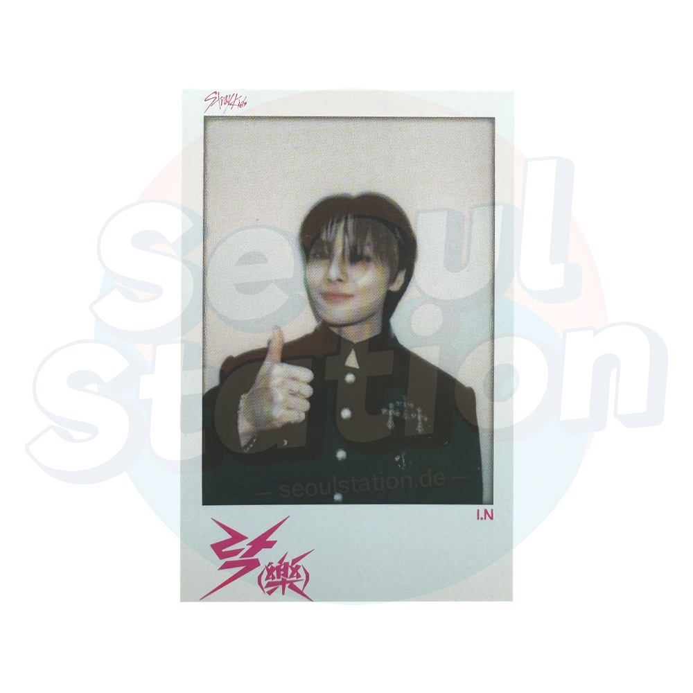 Stray Kids - 樂-STAR - ROCK STAR - Soundwave 4th Lucky Draw Event Polaroid Photo Card i.n