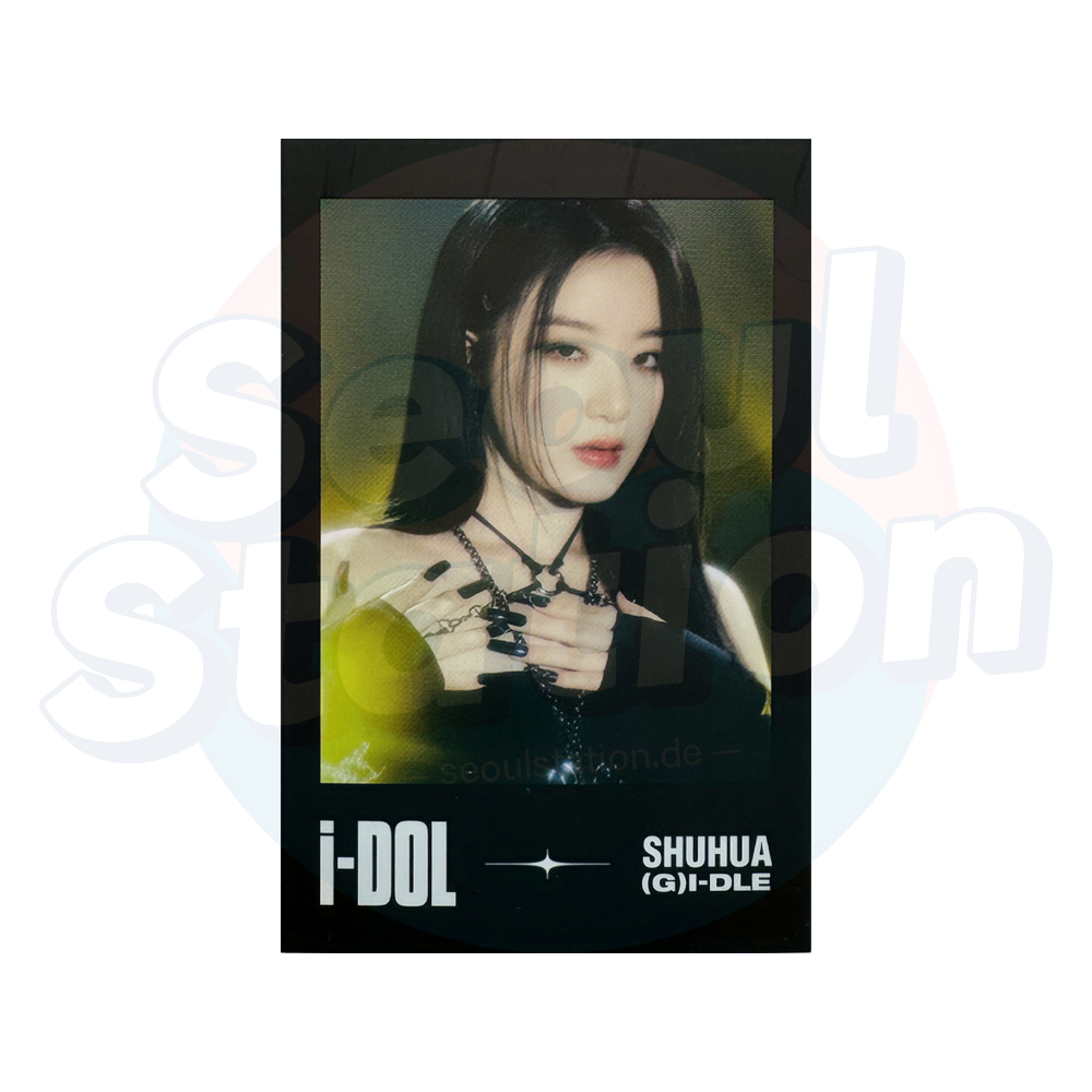 (G)I-DLE - 2024 World Tour 'iDOL' - Official MD Polaroid Photo Card shuhua further away