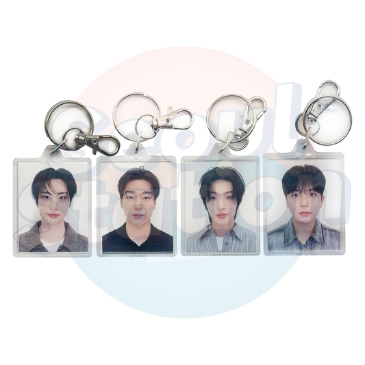 ATEEZ - GOLDEN HOUR Part.3 - SOUNDWAVE Keychain - ID Ver.