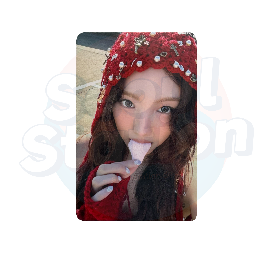 TWICE - 4th Full Album 'THIS IS FOR' - SOUNDWAVE Lucky Draw Photocard - SET A (Strawberry) nayeon