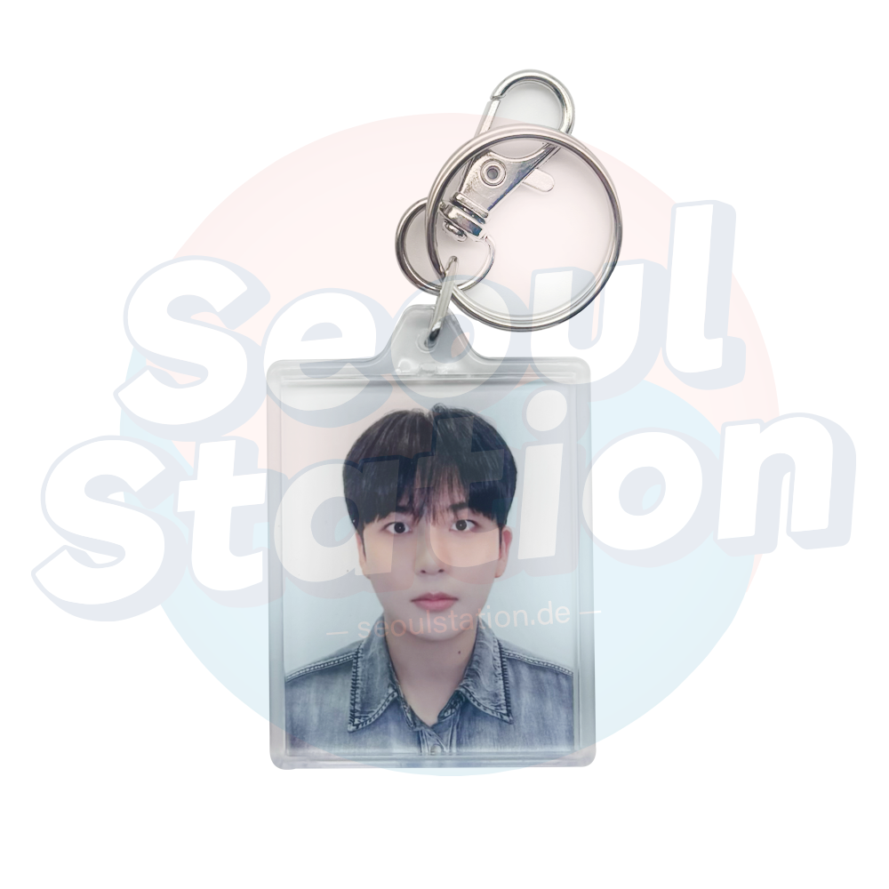 ATEEZ - GOLDEN HOUR Part.3 - SOUNDWAVE Keychain - ID Ver. Jongho