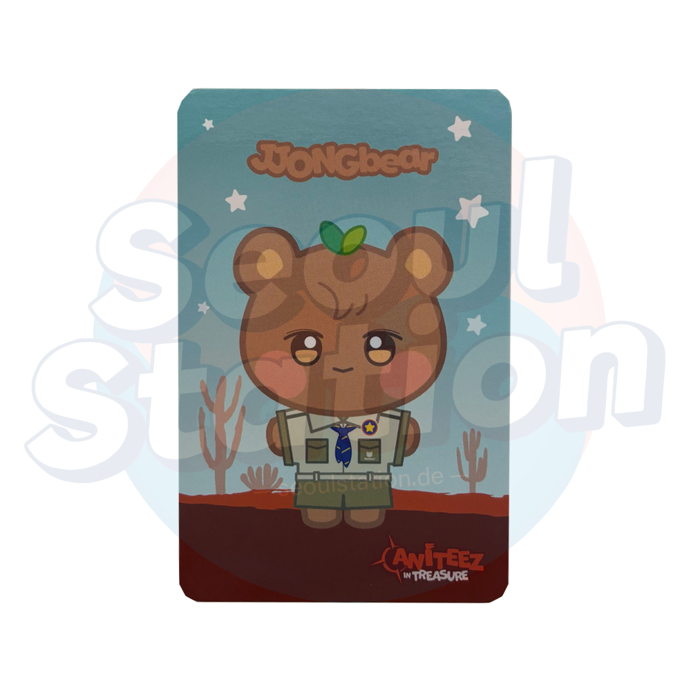 ATEEZ - ANITEEZ IN TREASURE - Trading Card - Plush