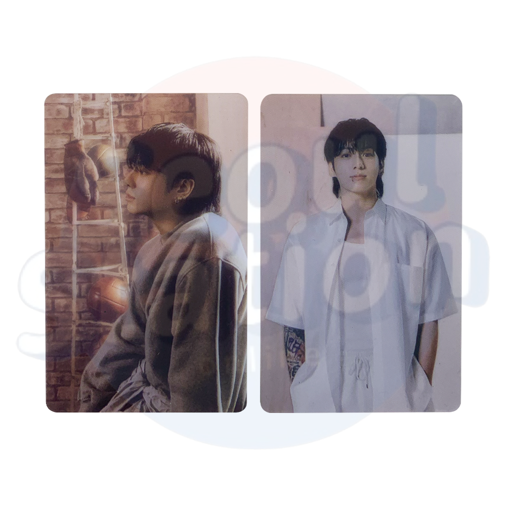 JUNG KOOK - GOLDEN - WEVERSE Transparent PVC Photocard