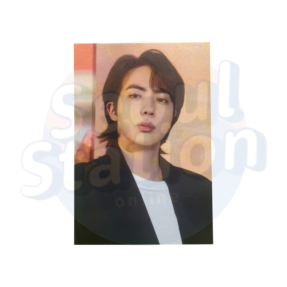 THE DAYDREAM BELIEVERS - BTS - Mini Photo Card Jin close-up