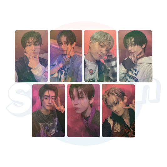 ENHYPEN - ORANGE BLOOD - ENGENE VER. - WEVERSE Holo Photo Card