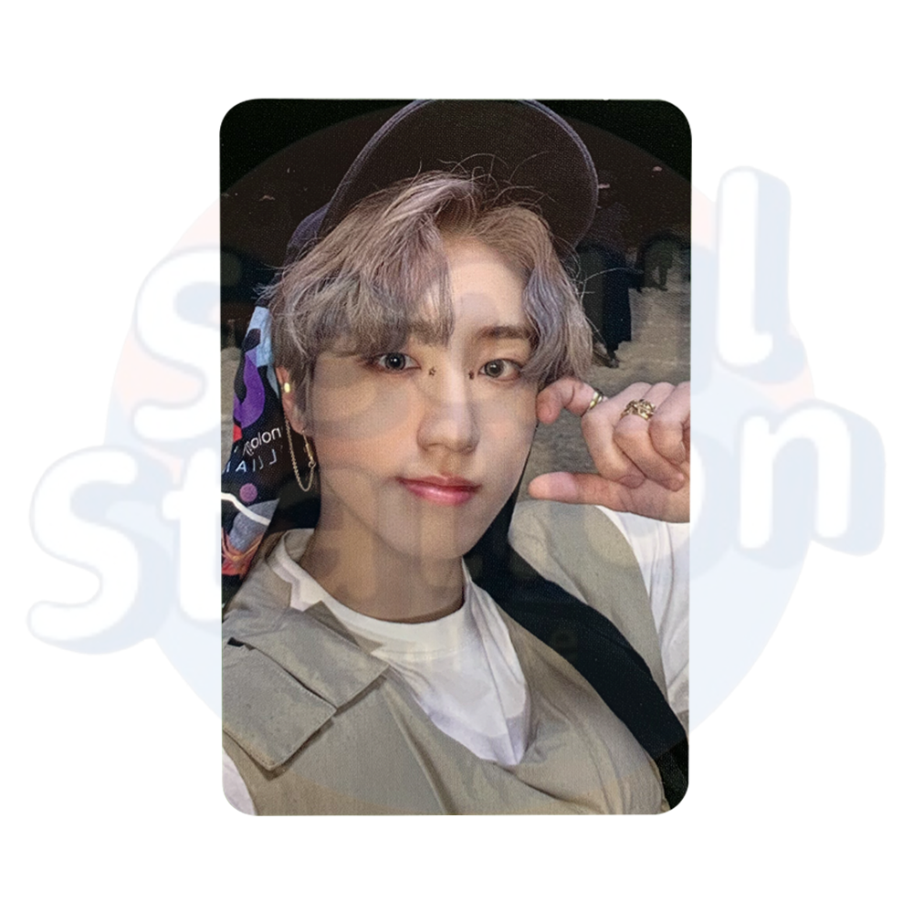 Stray Kids - The 3rd Album '5-STAR' - Soundwave 1st Round Lucky Draw Event Photo Card (Dark Grey Back) Han