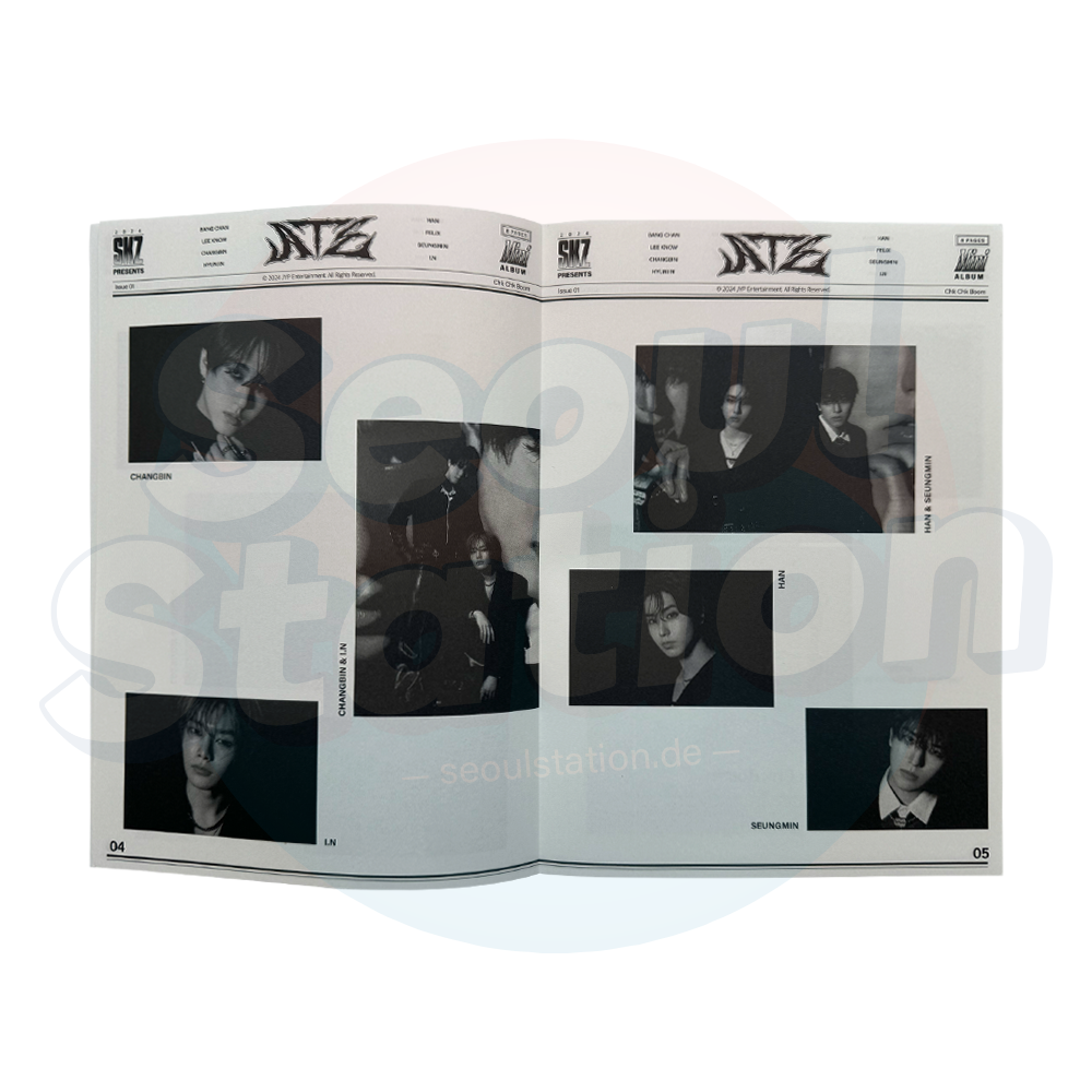 Stray Kids - ATE - Limited Album Ver. Mini Newspaper