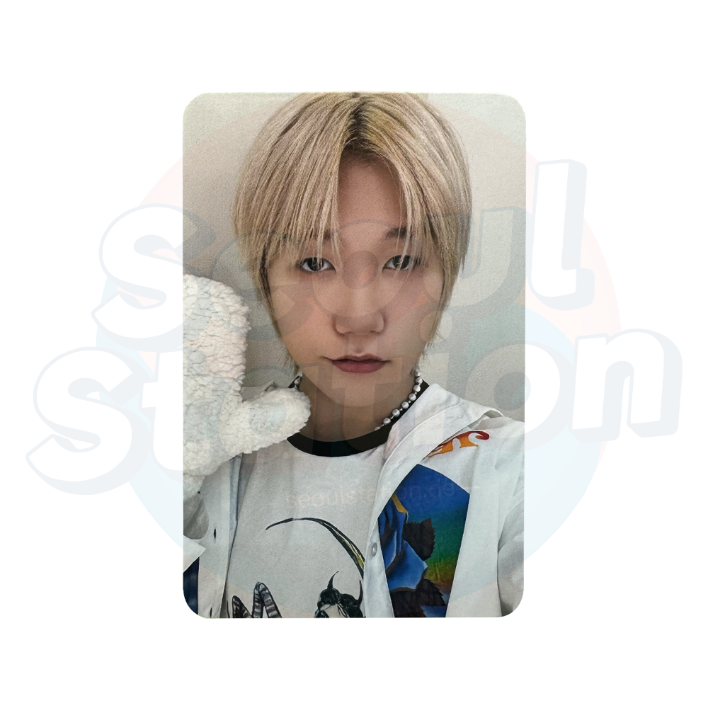 P1harmony - KILLIN IT (1ST FULL ALBUM) - Apple Music Lucky Draw Photo Card (GREEN & MESSAGE back) jongseob