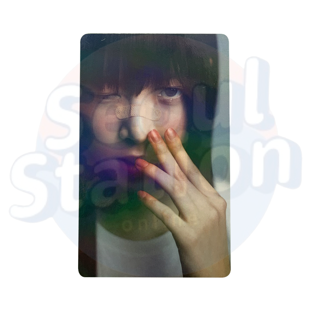 LE SSERAFIM - UNFORGIVEN - WEVERSE Holo Photo Card eunchae