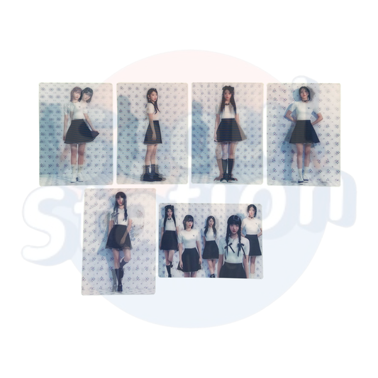 LE SSERAFIM - UNFORGIVEN - WEVERSE Lenticular Card