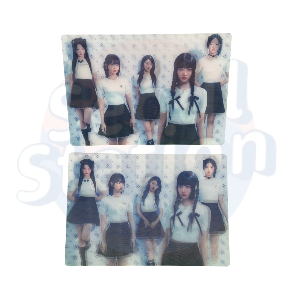 LE SSERAFIM - UNFORGIVEN - WEVERSE Lenticular Card Group