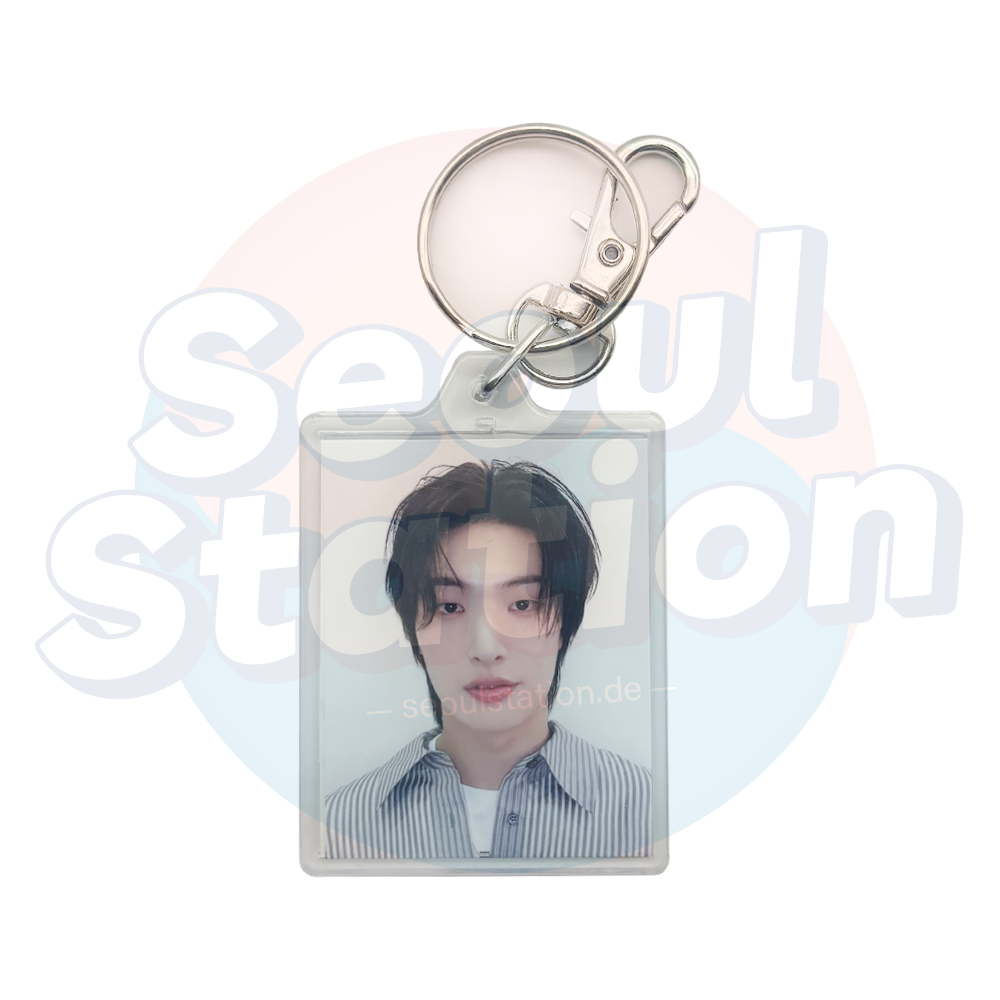 ATEEZ - GOLDEN HOUR Part.3 - SOUNDWAVE Keychain - ID Ver. Mingi