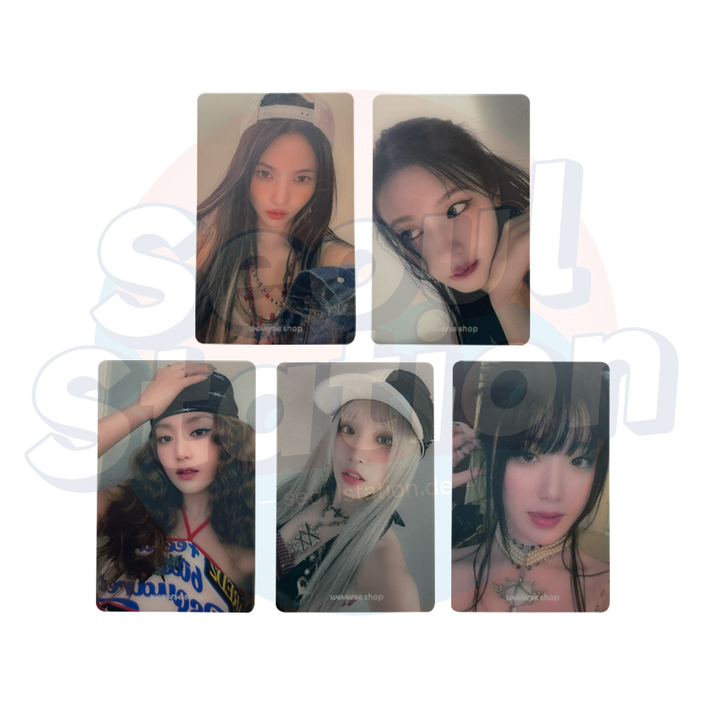 I-DLE - 7th Mini Album 'I SWAY' - WEVERSE Mirror Card