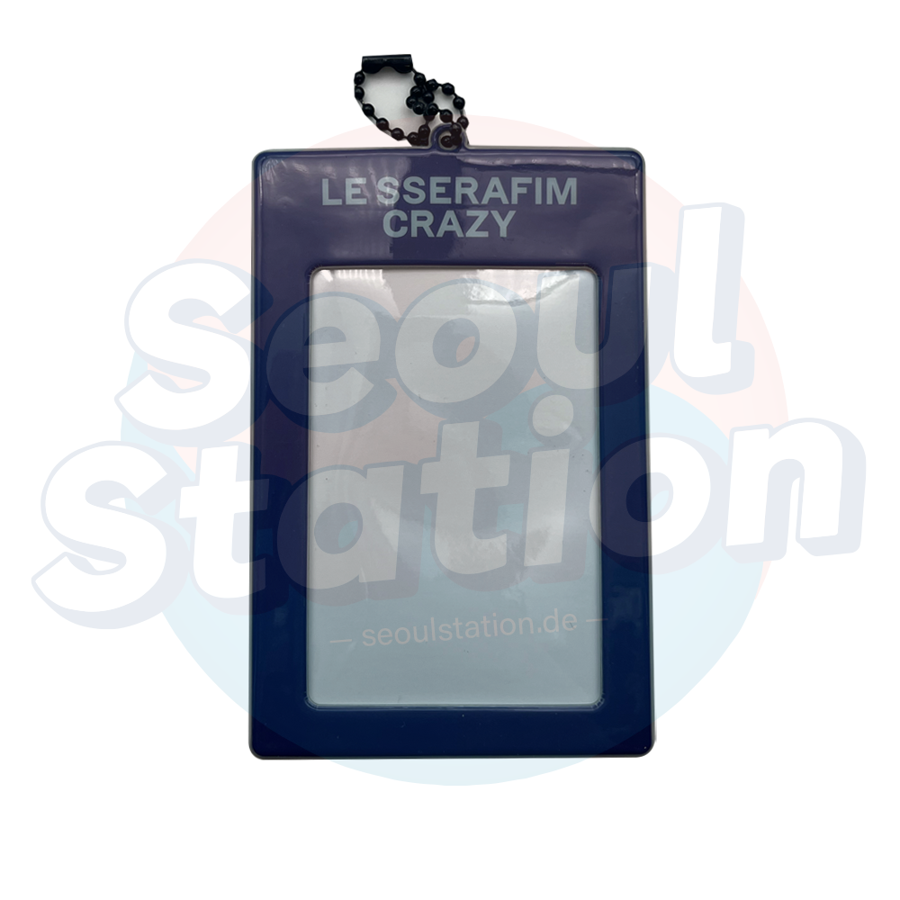 LE SSERAFIM - 4th Mini Album 'CRAZY' - WEVERSE Photocard Holder