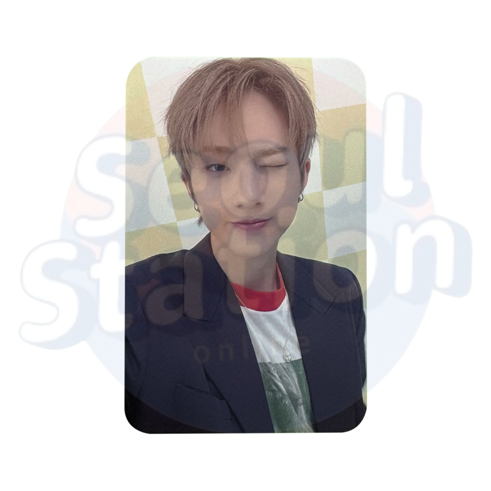P1Harmony - 'P1ay P1ay P1ay' - 3rd Anniversary Pop-Up Store Official Trading Card - JIUNG Ver. wink