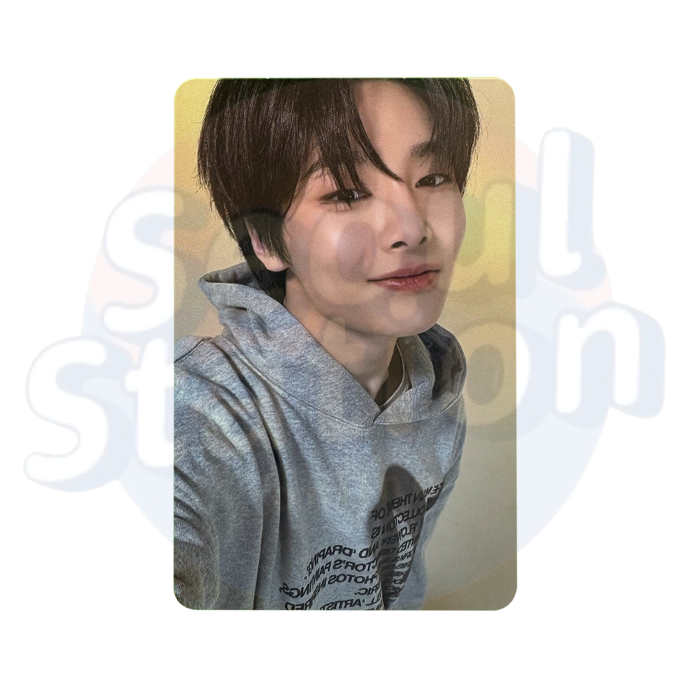 Stray Kids - 樂-STAR - ROCK STAR - Soundwave Pop-Up 2nd Giveaway Photo Card (WHITE) i.n