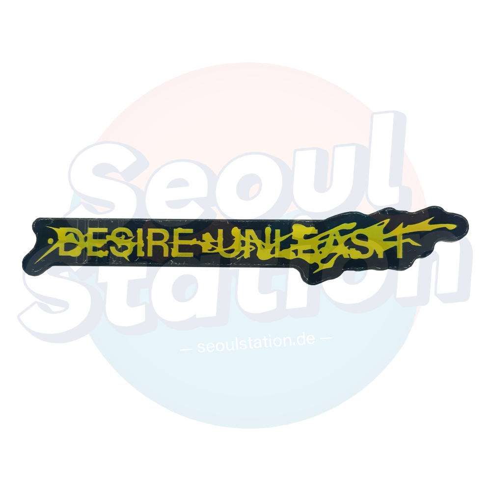 ENHYPEN - 6th Mini Album 'DESIRE: UNLEASH' - WEVERSE Pin Black