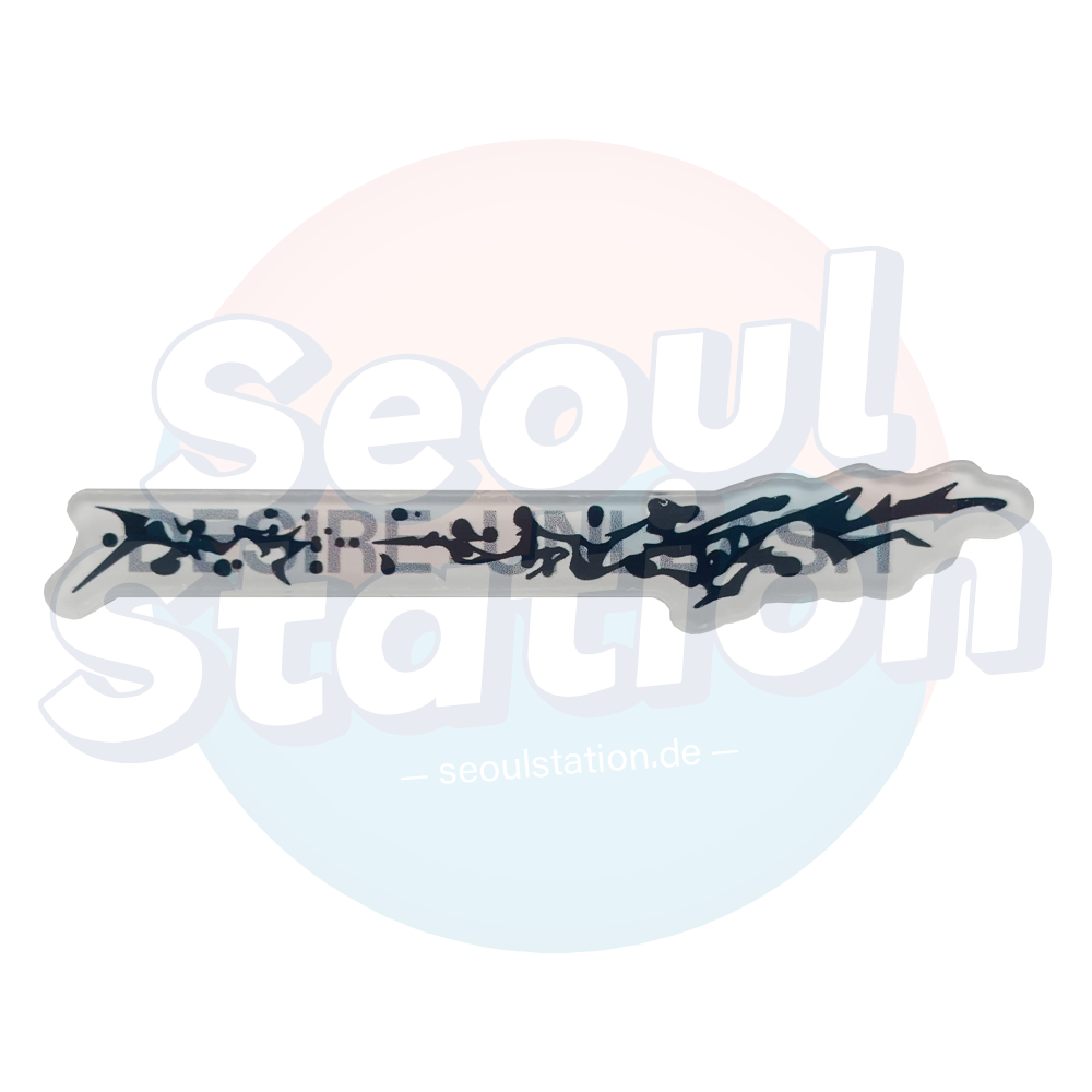 ENHYPEN - 6th Mini Album 'DESIRE: UNLEASH' - WEVERSE Pin White