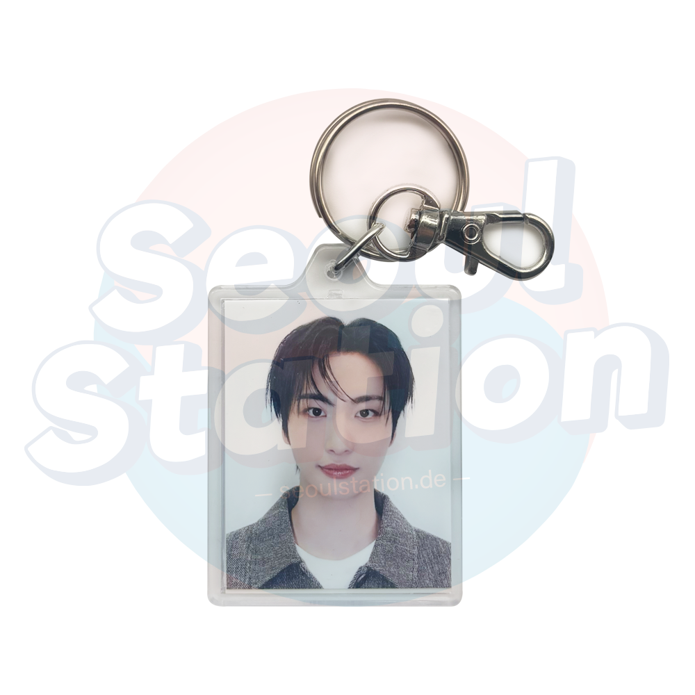 ATEEZ - GOLDEN HOUR Part.3 - SOUNDWAVE Keychain - ID Ver. Seonghwa