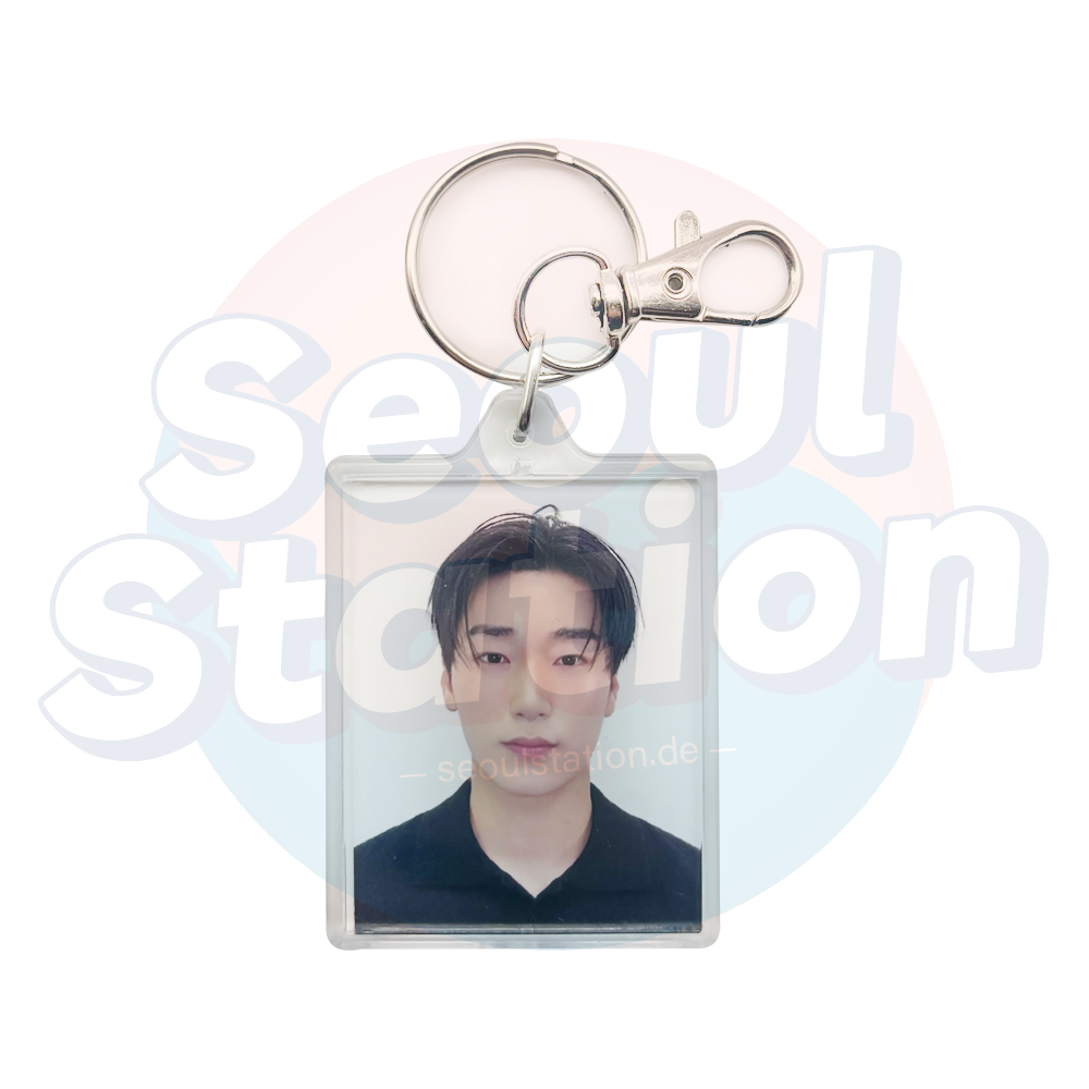 ATEEZ - GOLDEN HOUR Part.3 - SOUNDWAVE Keychain - ID Ver. San
