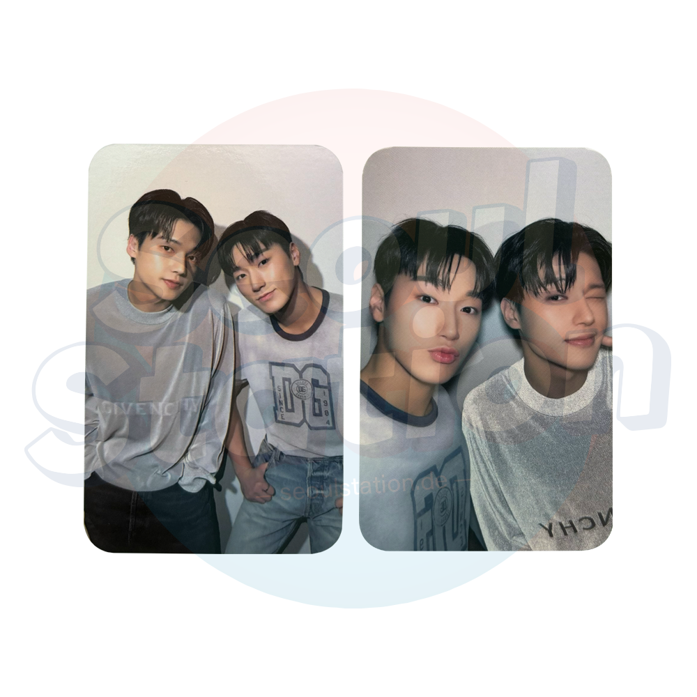 ATEEZ - GOLDEN HOUR Part.1 - TokToQ Double-Sided Unit Photo Card San Wooyoung