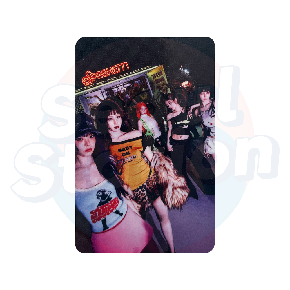 LE SSERAFIM - 1st Single Album 'SPAGHETTI' - COMPACT Ver. - APPLE MUSIC Photocard