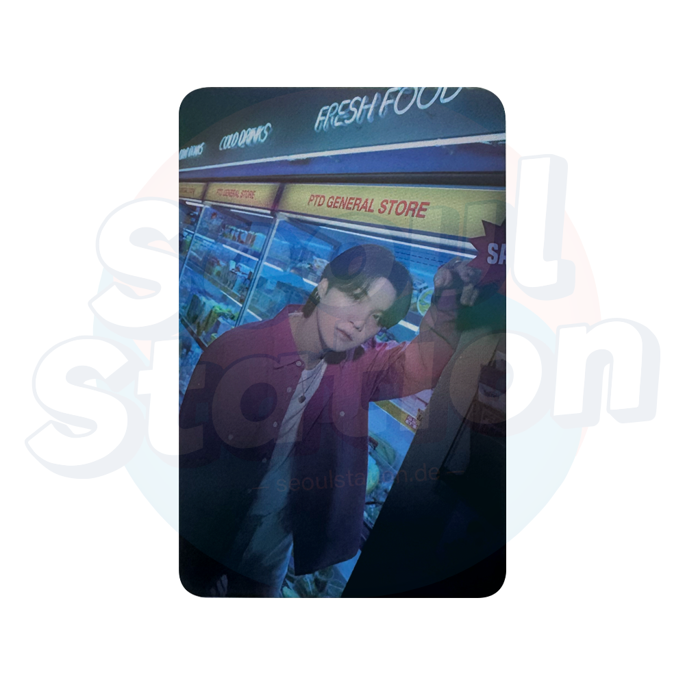 BTS - PERMISSION TO DANCE ON STAGE LIVE - ALADIN Holo Photocard suga