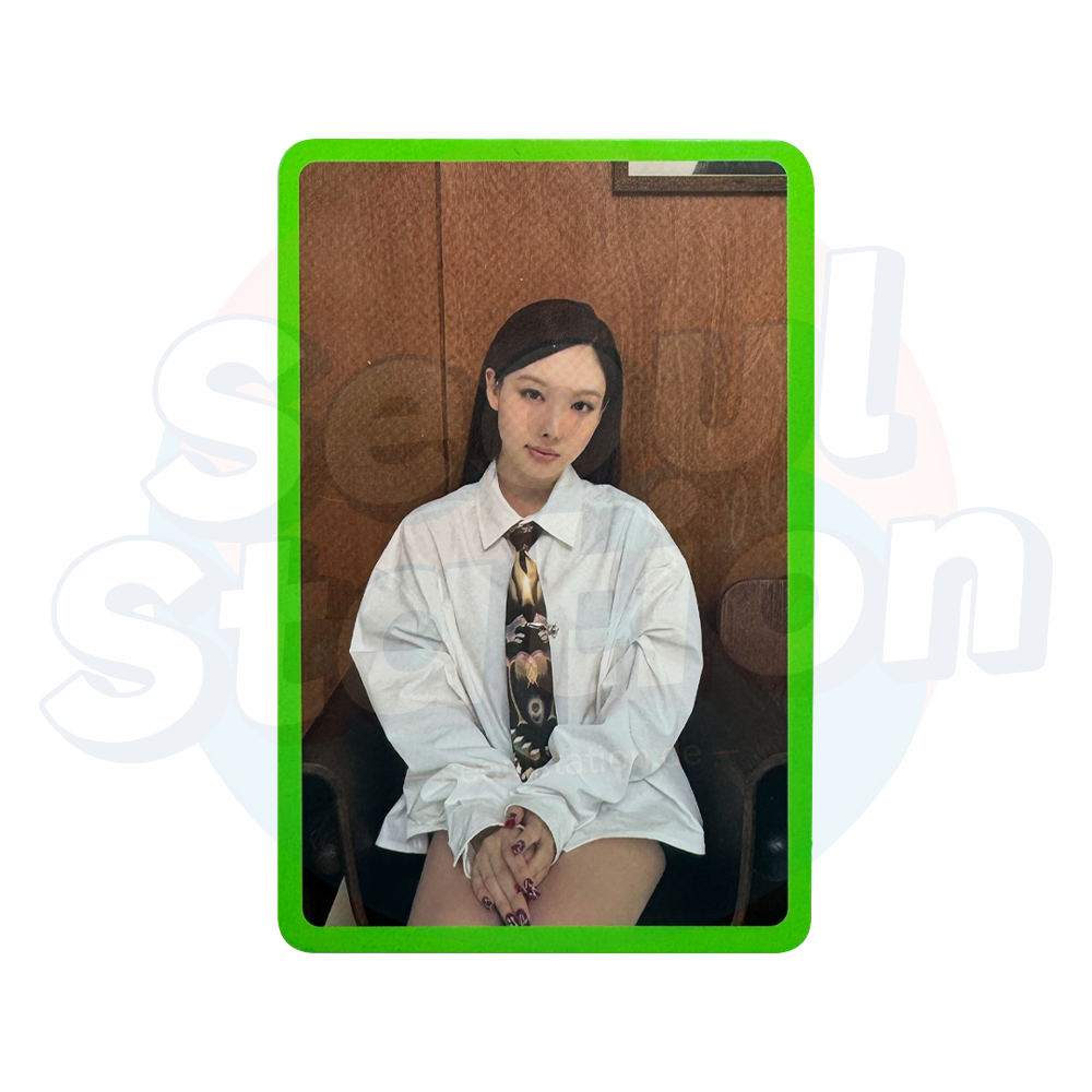 TWICE - 4th Full Album 'THIS IS FOR' - Photocard - SET A (Green) nayeon
