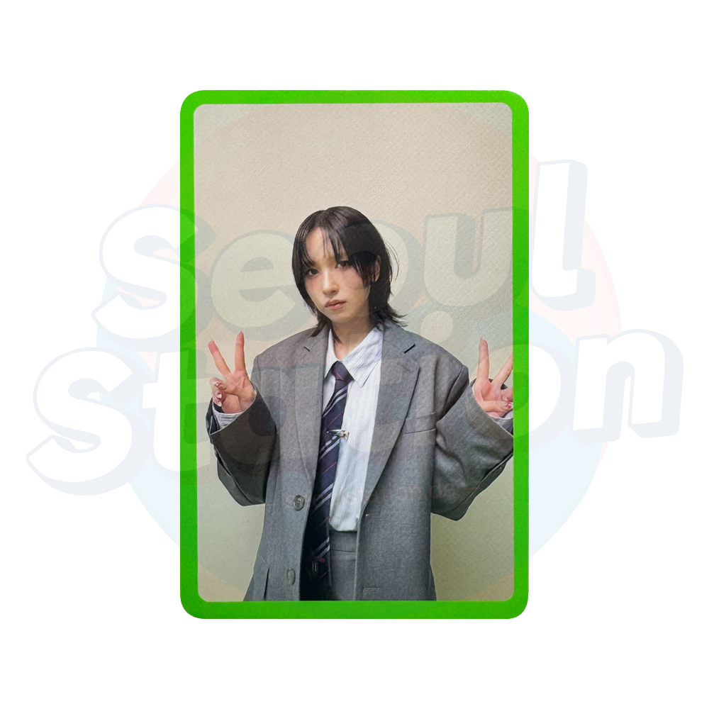 TWICE - 4th Full Album 'THIS IS FOR' - Photocard - SET A (Green) mina